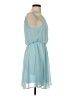 Blue Rain 100% Polyester Blue Cocktail Dress Size XS - photo 4