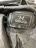 M Collection 100% Leather Black Raincoat Size L - photo 6