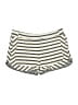 LA Made Chevron-herringbone Ivory Shorts Size M - photo 1