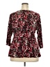 IGIGI Burgundy 3/4 Sleeve Blouse Size 18 - photo 2