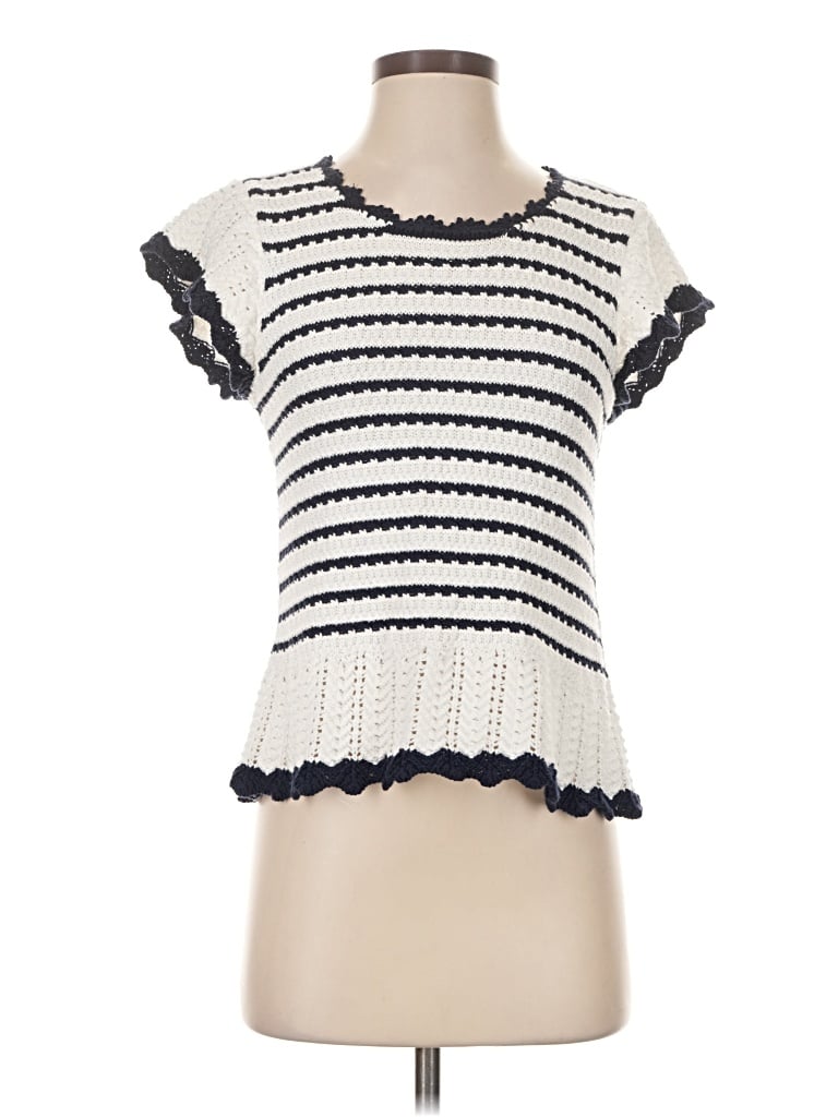 Pre-owned Industry Sweater Vest In White