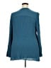 Torrid 100% Rayon Teal Long Sleeve Blouse Size 4X Plus (4) - photo 2
