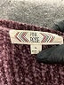 Pink Rose Tweed Burgundy Pullover Sweater Size L - photo 7