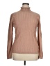 Anrabess Solid Tan Turtleneck Sweater Size XL - photo 1