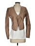 BCBGMAXAZRIA 100% Polyurethane Tan Blazer Size XXS - photo 1