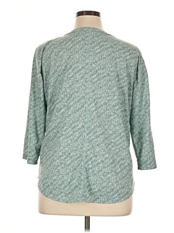L.L.Bean 3/4 Sleeve Blouse (view 2)