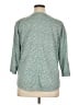 L.L.Bean Teal 3/4 Sleeve Blouse Size XL (petite) - photo 2