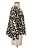 Central Park West Animal Print Gold Pullover Sweater Size XS - photo 4