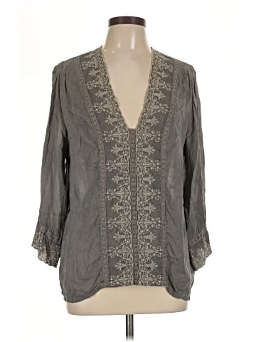Johnny Was 3/4 Sleeve Blouse (view 1)