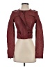 CoffeeShop 100% Polyester Burgundy Jacket Size XS - photo 1