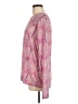 Logo Layers Pink Long Sleeve Blouse Size M - photo 5