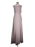 Bari Jay 100% Polyester Solid Pink Gray Cocktail Dress Size 12 - photo 1