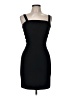 Express 100% Polyester Solid Black Cocktail Dress Size M - photo 1