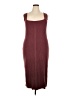 Torrid Burgundy Casual Dress Size 3X Plus (3) - photo 1