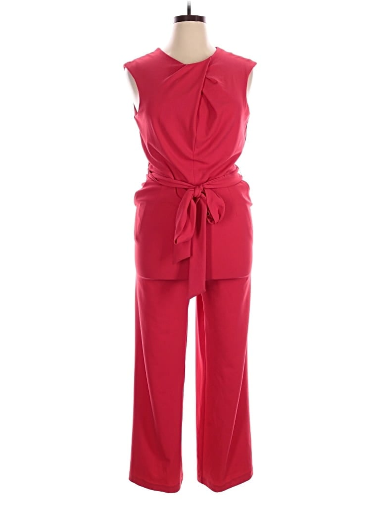 Tahari By Asl Jumpsuit In Red