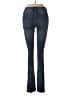 White House Black Market Hearts Blue Jeans Size 2 - photo 2