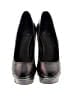 Brian Atwood Graphic Black Heels Size 10 - photo 2