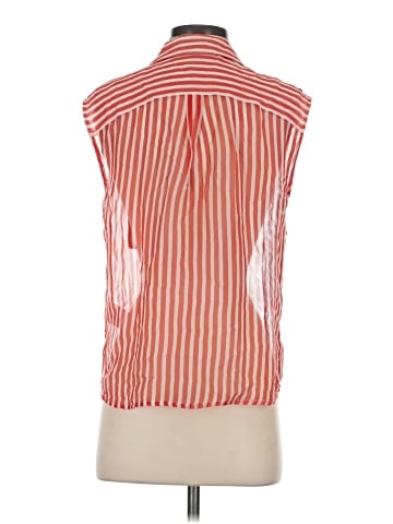 Equipment Sleeveless Button-Down Shirt (view 2)