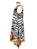 Robbie Bee Graphic Blue Casual Dress Size 12 - photo 5