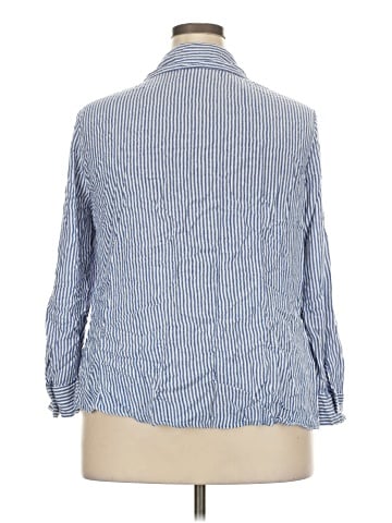 Faded Glory 3/4 Sleeve Button-Down Shirt (view 2)