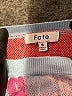Fate 100% Cotton Blue Cardigan Size S - photo 7
