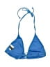 Becca 100% Spandex Solid Blue Swimsuit Top Size S - photo 2
