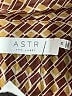 ASTR The Label 100% Polyester Tweed Brown Long Sleeve Blouse Size M - photo 7
