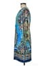 Hale Bob Paisley Blue Casual Dress Size M - photo 5