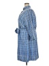 Gretchen Scott Designs 100% Polyester Plaid Blue Casual Dress Size XXL - photo 5