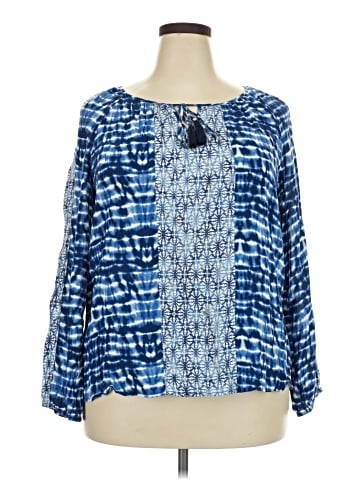 Faded Glory Long Sleeve Blouse (view 1)