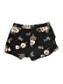 Mudd Floral Black Shorts Size S - photo 2