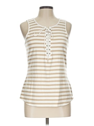 White House Black Market Sleeveless Blouse (view 1)