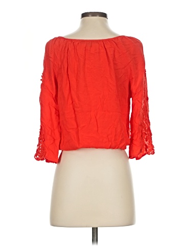 H.I.P. Happening in the Present 3/4 Sleeve Blouse (view 2)