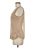 Yoana Baraschi 100% Polyester Tan Sleeveless Blouse Size M - photo 5