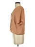 ASOS 100% Polyester Tan Short Sleeve Henley Size 4 - photo 5