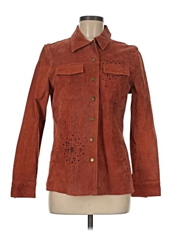 R.Q.T 3/4 Sleeve Button-Down Shirt (view 1)