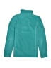 Lands' End 100% Polyester Teal Turtleneck Sweater Size 10 - 12 - photo 2