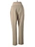 Essentials Solid Tan Dress Pants Size S - photo 2