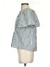 Madewell Stripes Blue Short Sleeve Blouse Size XXS - photo 5