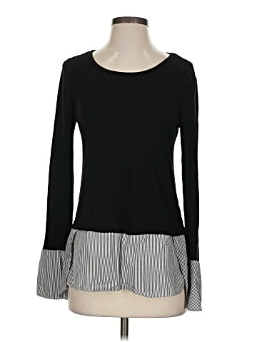 White House Black Market Long Sleeve T-Shirt (view 1)