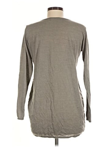 Allegra K Long Sleeve T-Shirt (view 2)