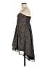 BCBGeneration 100% Polyester Tweed Black Cocktail Dress Size M - photo 5