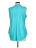 Westport 100% Polyester Teal Sleeveless Blouse Size L - photo 2