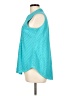 Westport 100% Polyester Teal Sleeveless Blouse Size L - photo 5