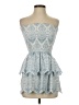 Subdued Blue Cocktail Dress Size S - photo 1