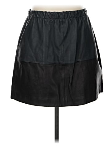 Vince. Leather Skirt (view 1)