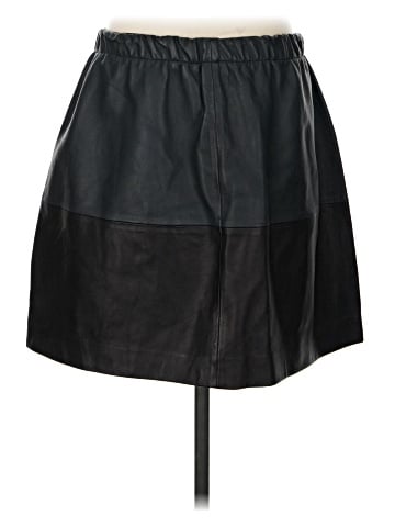 Vince. Leather Skirt (view 2)