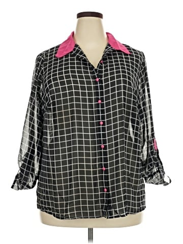 New Directions 3/4 Sleeve Blouse (view 1)