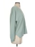 Lou & Grey 100% Cotton Green Pullover Sweater Size S - photo 4