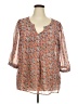 Eyeshadow Orange Cardigan Size 2X - photo 1